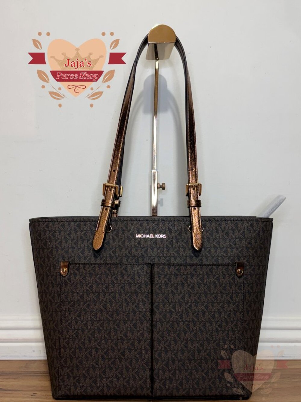 🤎Michael Kors Signature Coated Canvas Purse🤎